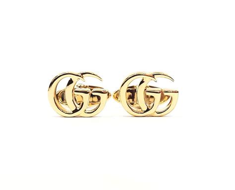 Gemelli in oro giallo 18 kt, Gucci 